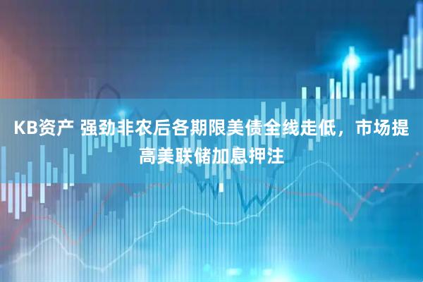 KB资产 强劲非农后各期限美债全线走低，市场提高美联储加息押注